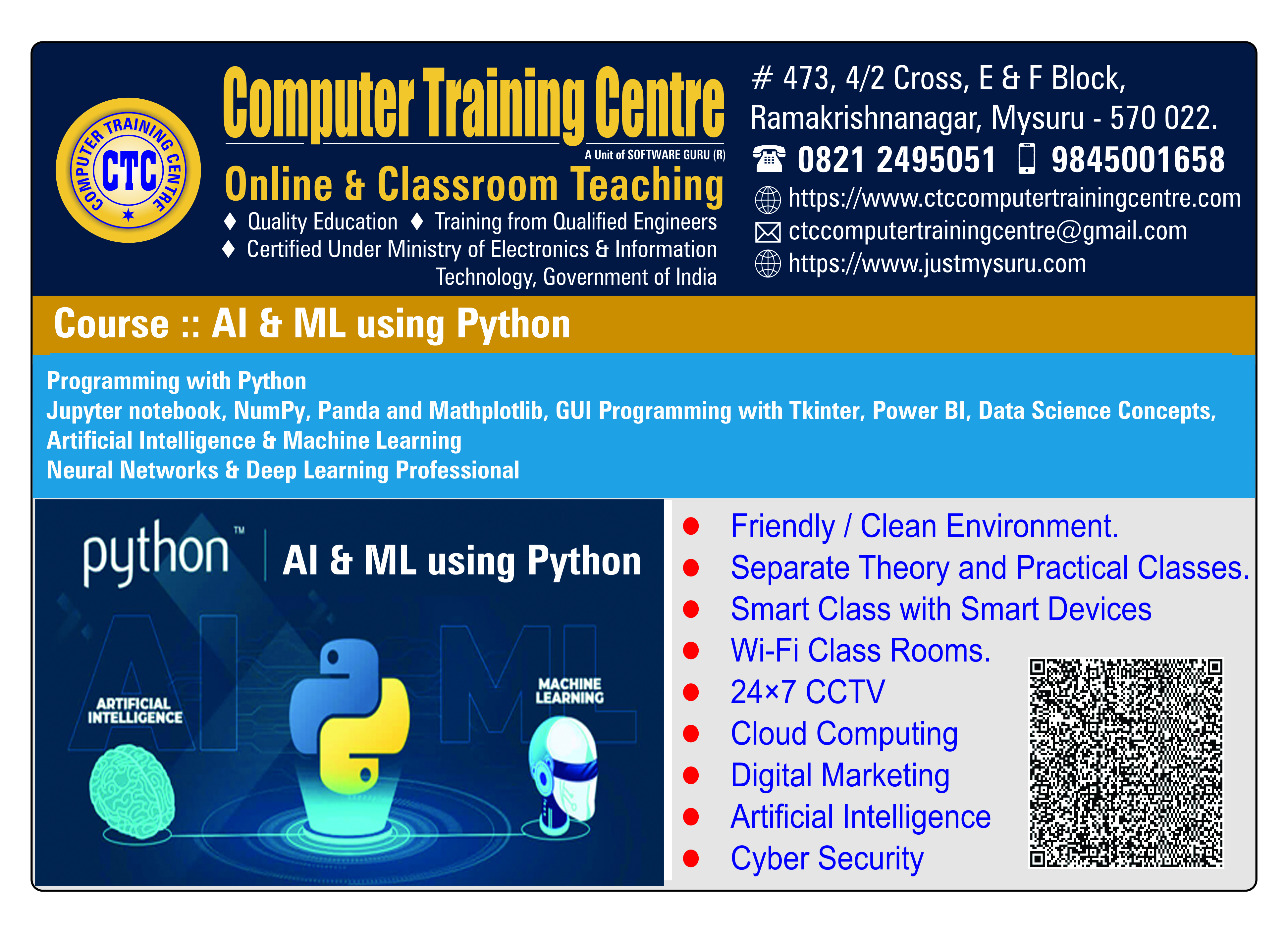 AI & ML using Python